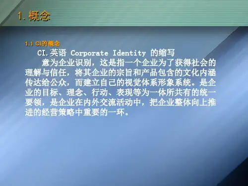 CI设计概述