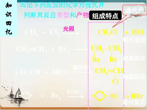 人教版化学选修五.卤代烃()PPT课件.