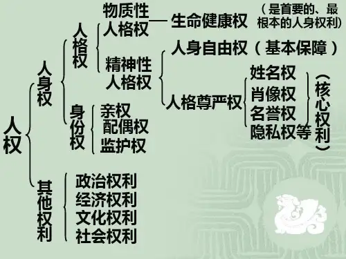 第三课  生命健康权17页PPT