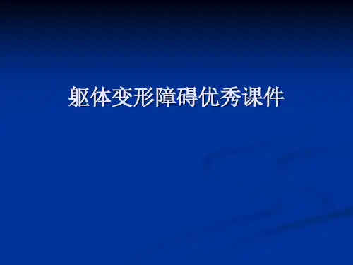 躯体变形障碍优秀课件