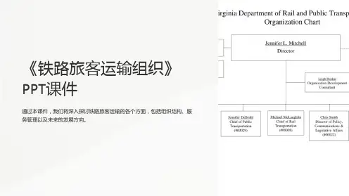 《铁路旅客运输组织》课件