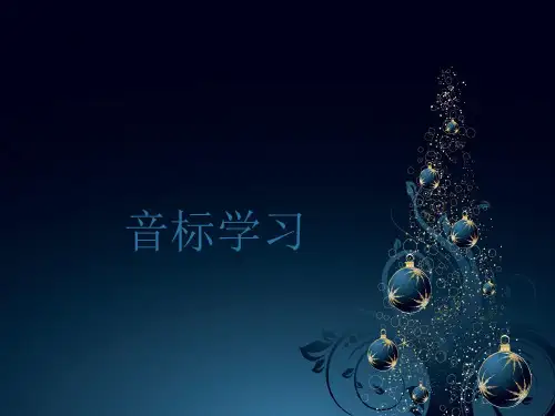 音标讲解