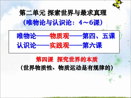 2019-2020版高中政治《生活与哲学》课件：第四课第1框 (共20张PPT)