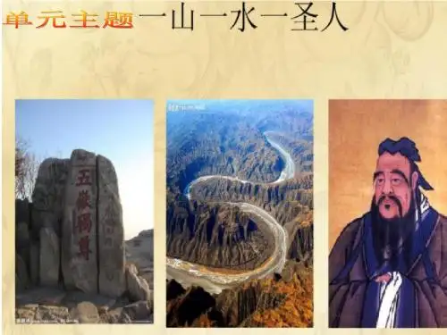 站在泰山顶峰