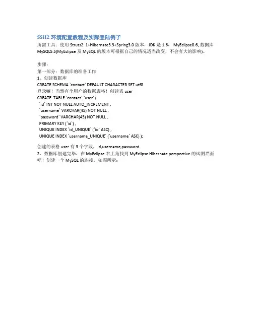 SSH2教程