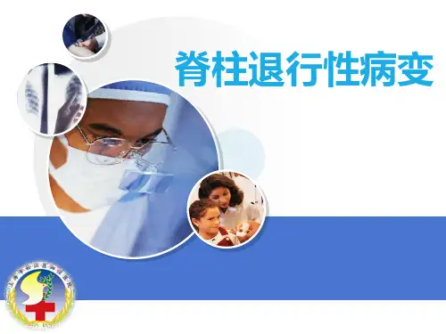 脊柱退行性病变PPT课件