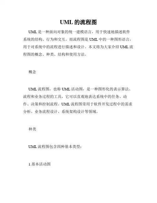 UML的流程图