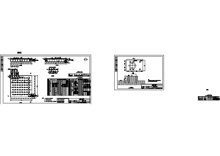 某大型水厂接触池工艺设计全套CAD图