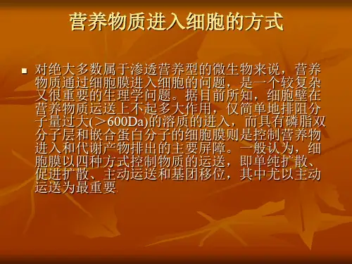 微生物营养方式
