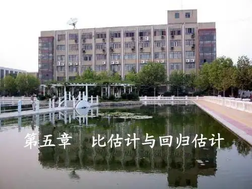 第五章  比估计与回归估计(抽样理论与方法,河南财政学院)