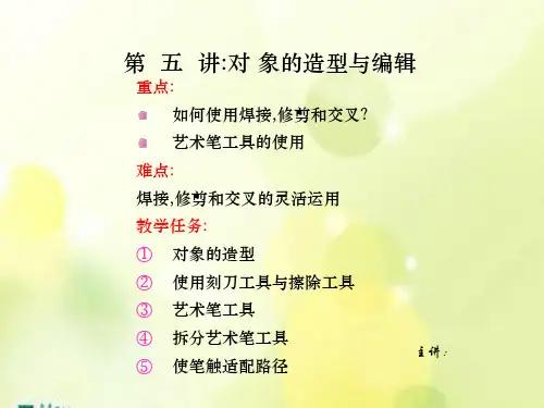 CorelDRAW教程4第5讲 对象的变形,焊接,