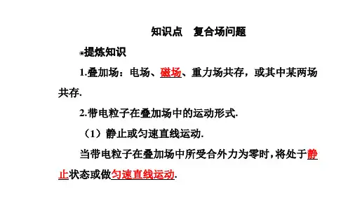 复合场问题课件