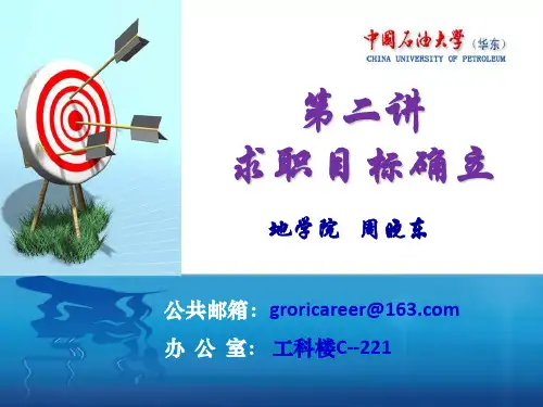中国石油大学(华东)大学生就业指导课考试课件