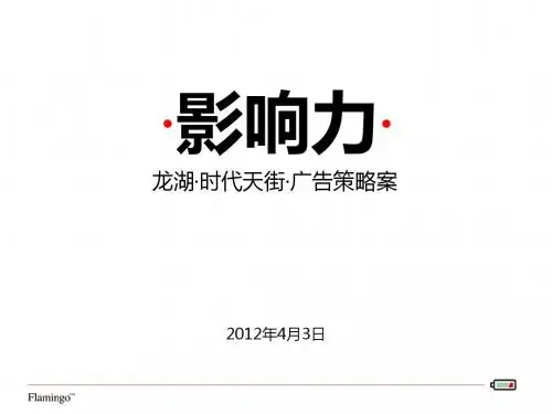 2012龙湖时代天街广告策略案69P