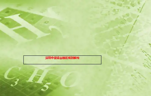 深圳中亚硅谷园区规划解构