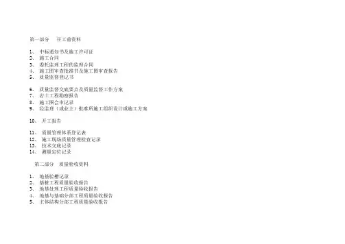 技术交底资料