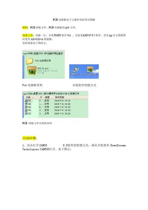 PCB电路板电子元器件坐标导出图解