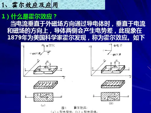半导体物理基础霍尔效应