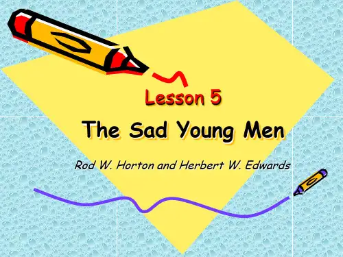 高英unit5-The-Sad-Young-Men