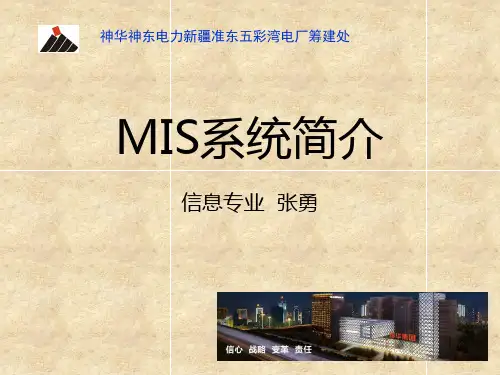 MIS系统简介