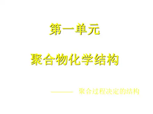 全套课件 聚合物物理学