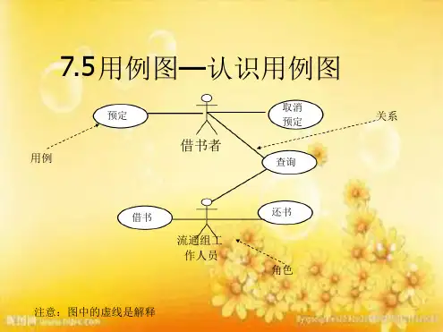 UML用例图关系图活动图