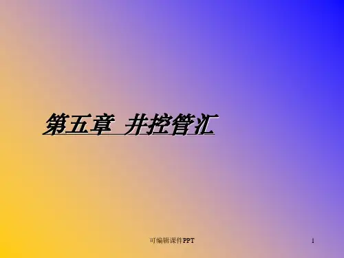 节流与压井管汇ppt课件