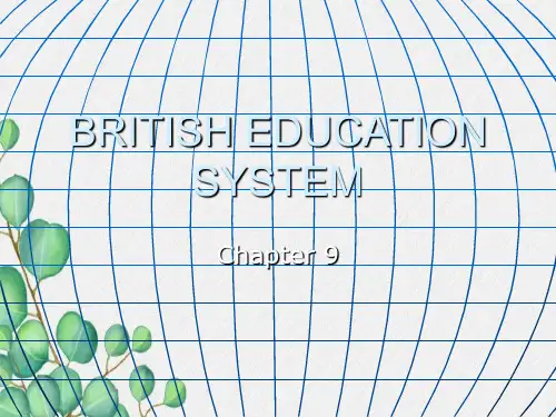 英国教育体系英文版