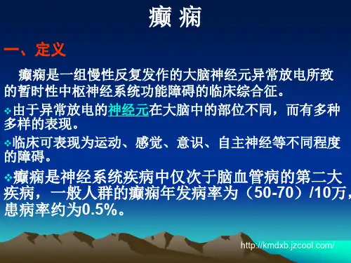 癫痫病的护理 PPT课件