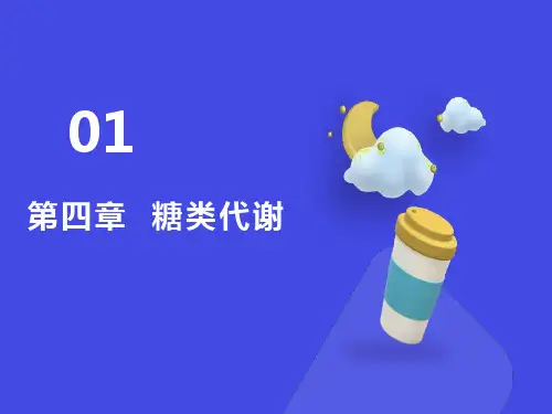 动物生化四章糖类代谢