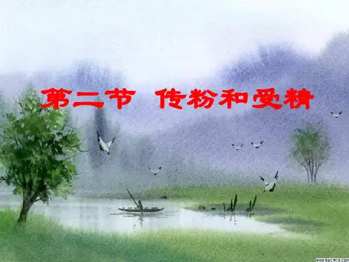 传粉和受精1PPT课件