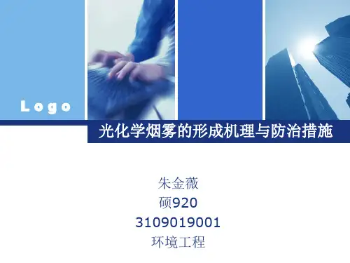 光化学烟雾的形成机理与防治措施