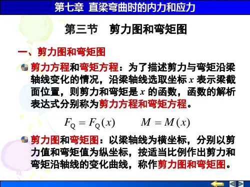 第3节 剪力图和弯矩图