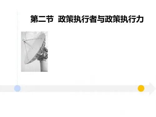 宁骚《公共政策学》第七章 第二节