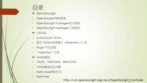 OpenDaylight开发基础