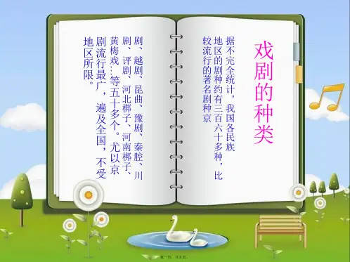 初中美术八年级下册戏曲美术 精品获奖 完整版PPT课件