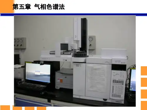仪器分析高职黄一石主编第五章气相色谱法ppt课件