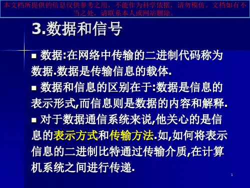 数据通信基础概念知识专业知识讲座