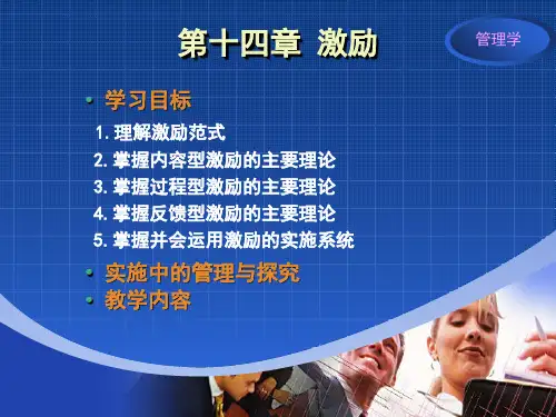 第十四部分激励教学课件