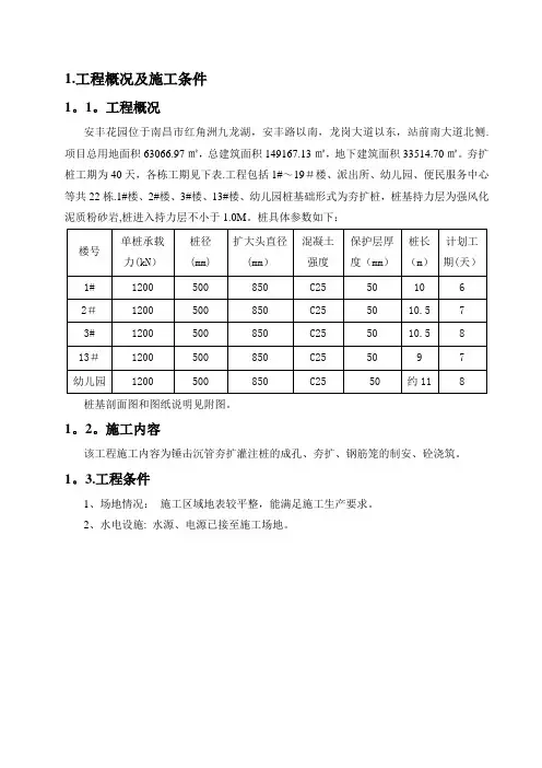 夯扩桩专项施工方案