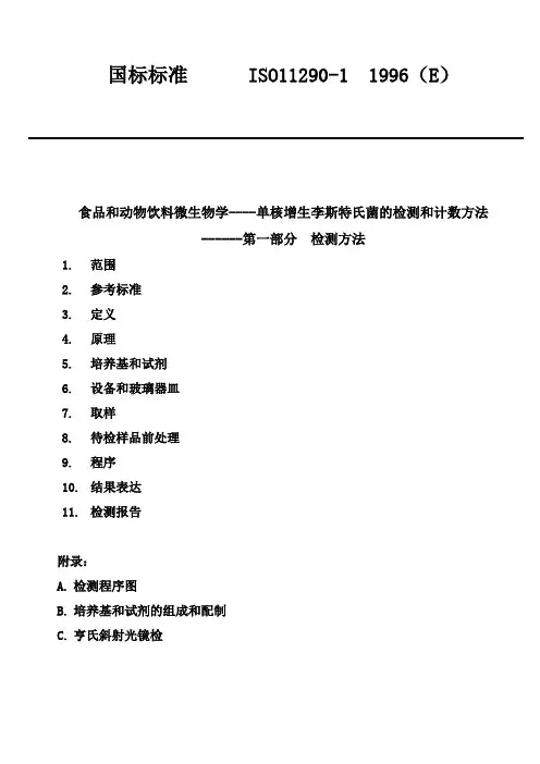 ISO李斯特菌