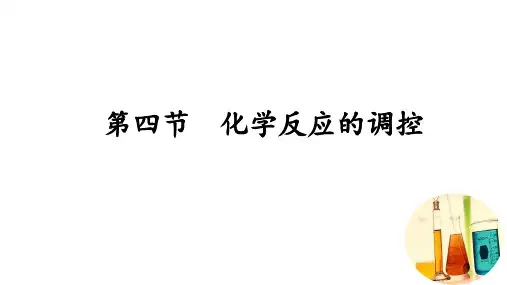 化学反应的调控ppt课件