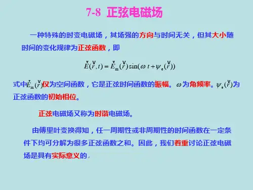 第07章 时变电磁场(3)