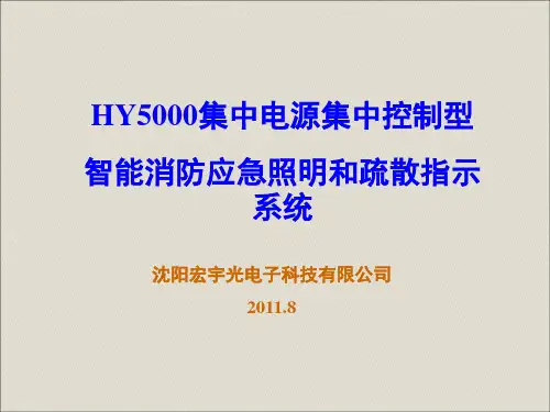 智能疏散照明指示系统