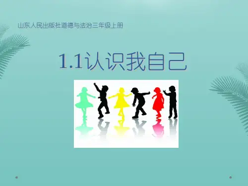 认识我自己.优秀精选PPT