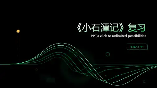 《小石潭记》复习-课件