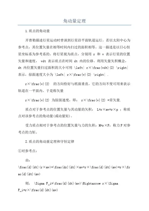角动量定理