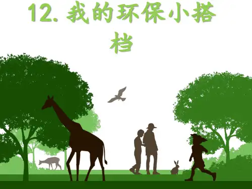 部编版道德与法治二年级下册 12 我的环保小搭档  课件3