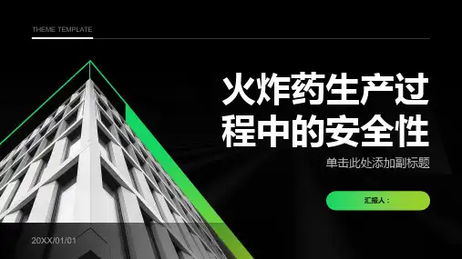 火炸药生产过程中的安全性