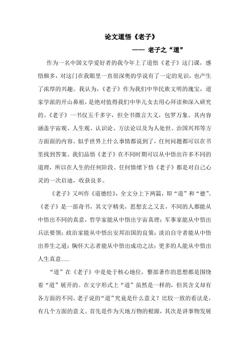 论文道悟